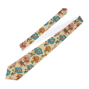 The Amazing World Of Gumball Necktie, Cartoon Character Tie, Fun Kids Accessory, Novelty Gift, Cartoon Necktie