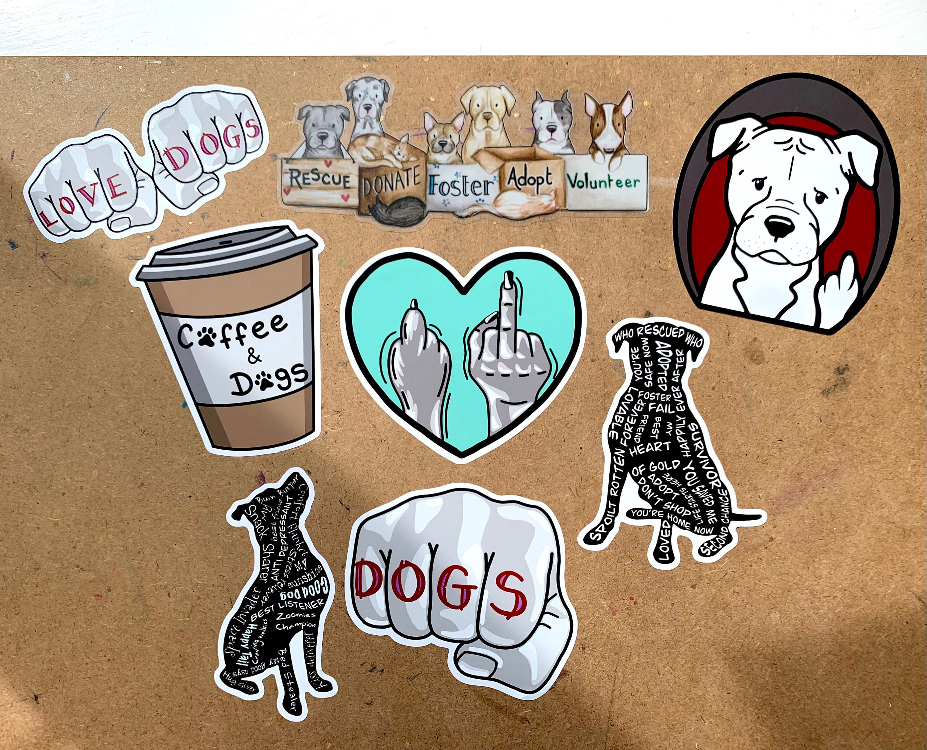 Vinyl stickers