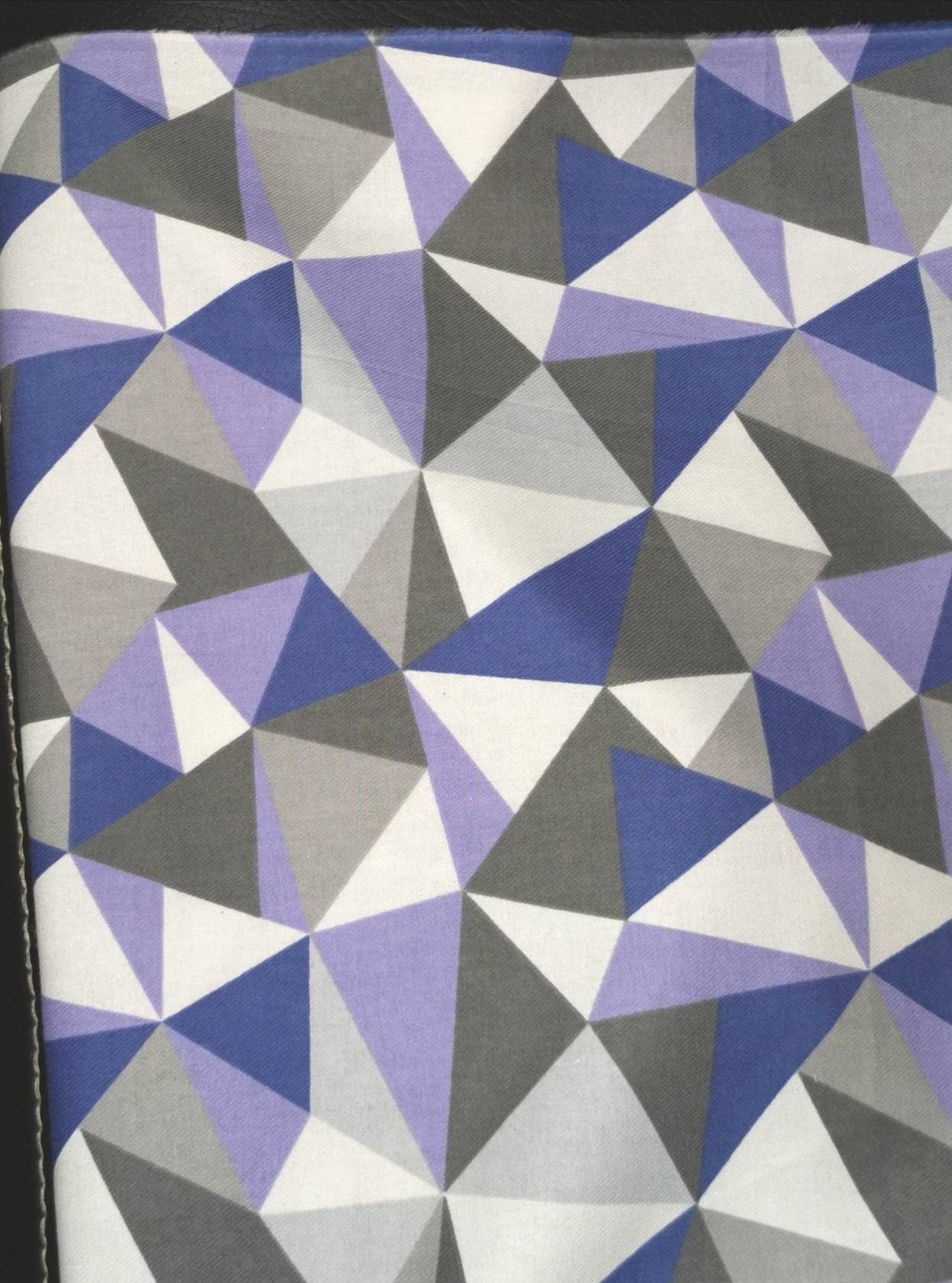 Soft Brushed Flannel Cotton fabric geometric print 60 inch Etsy