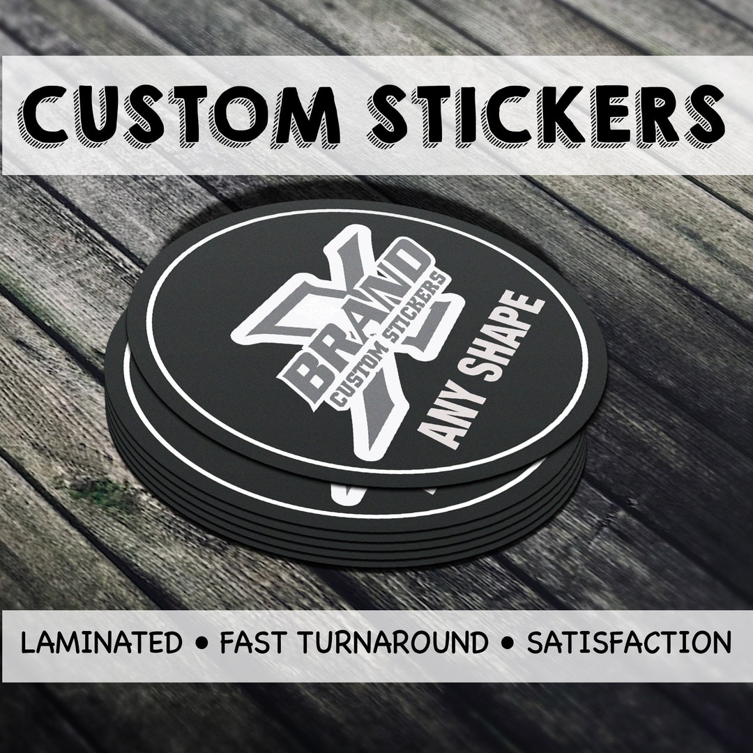 Vinyl Stickers for Cars, Business Clubs Custom Diecut, Waterproof