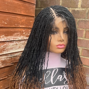 Ombre Sister Locs Wig: Bra Strap Length, Color 1/30