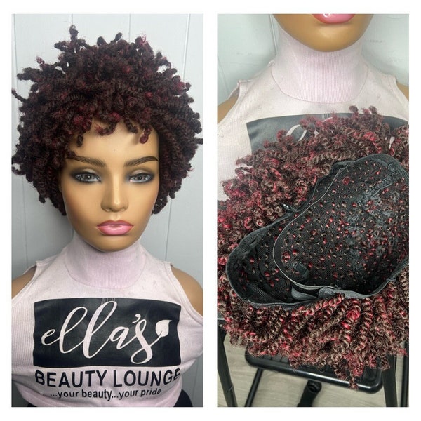 Afro Kinky Twist Wig with No closure