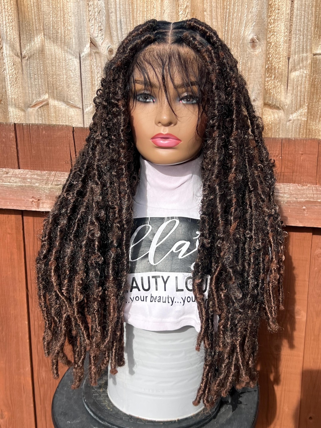Butterfly Dread Locs Full Lace Wig, Color 30, 18 Inch - Etsy