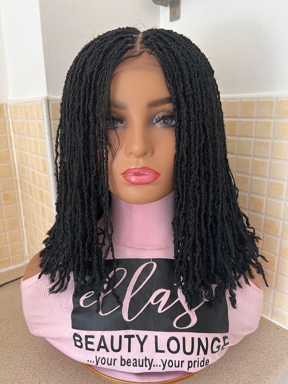 Locs Beauty Lace Front Wig 13 x 6 YAKI 13x6 HD LACE wig with GODDESS LOCS fully CUSTOMIZED  main image 3
