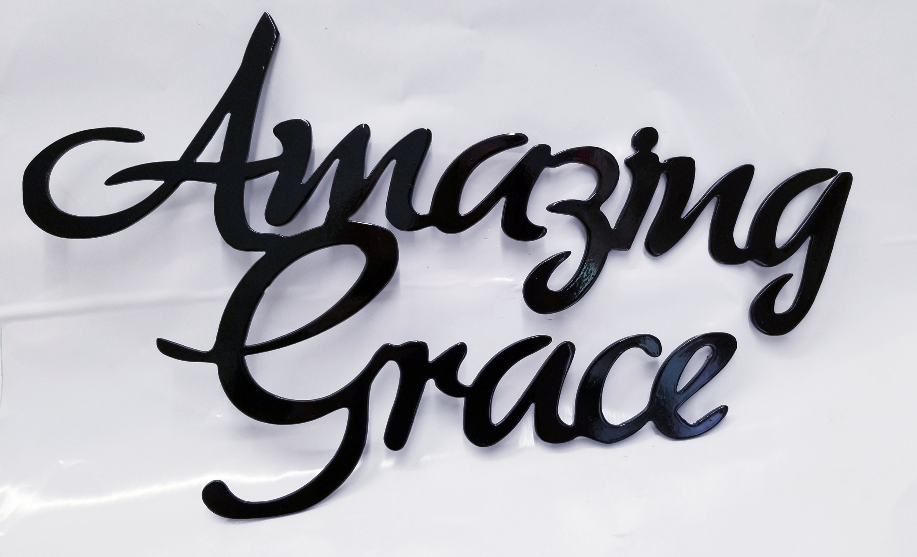 Amazing Grace Sign Amazing Grace Wall Art Bible Verse Sign Etsy