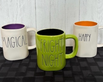 NEW Rae Dunn Halloween mugs