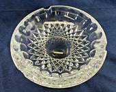 Vintage Waterford Large Heavy Colleen Pattern Cigar Ashtray - 3 lbs 7 ozs