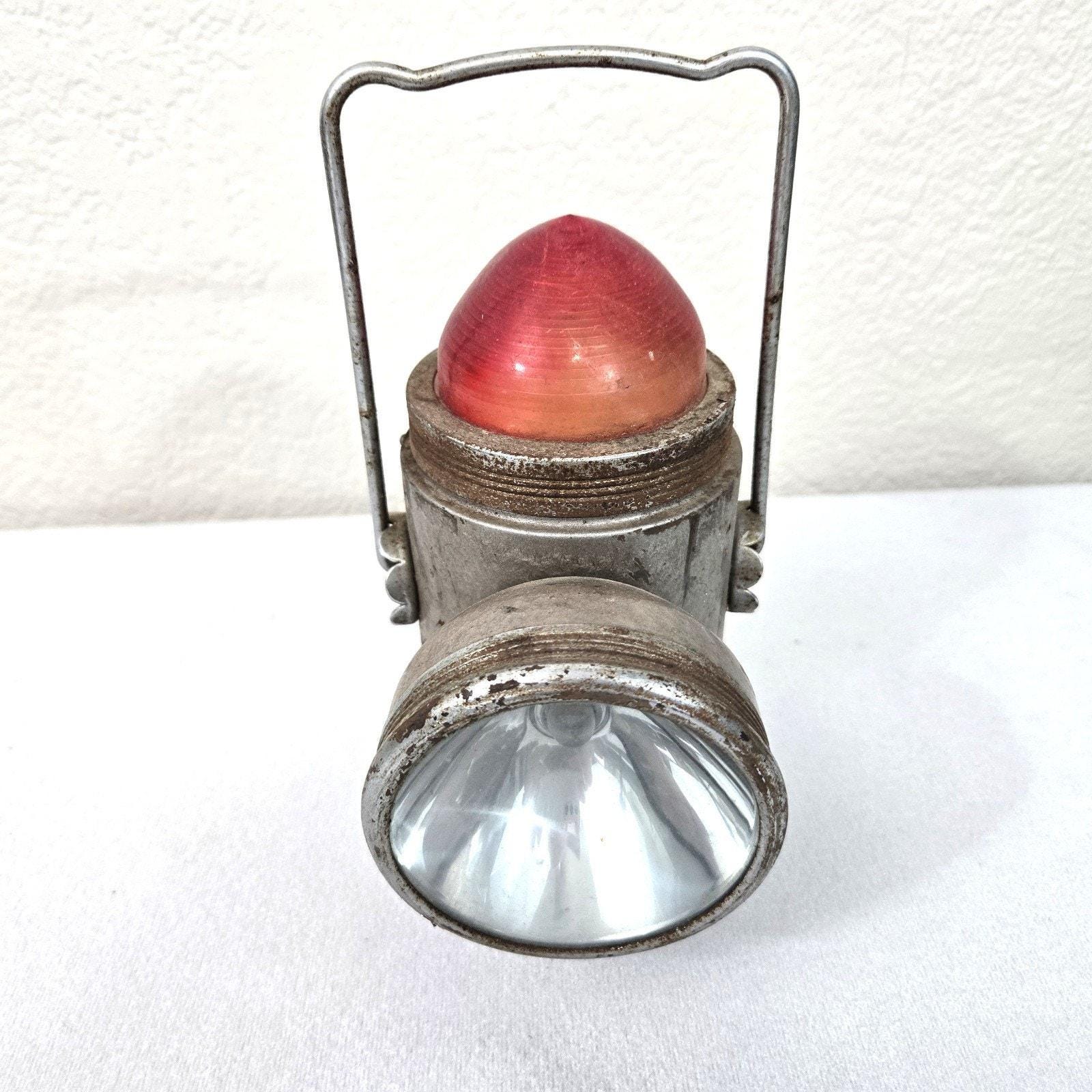 Vintage Warning Light - Etsy