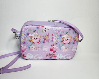 Bolso bandolera de burbujas rosa