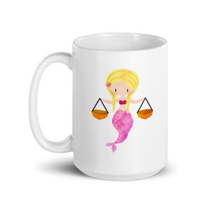 Libra Zodiac Mermaid - Mug