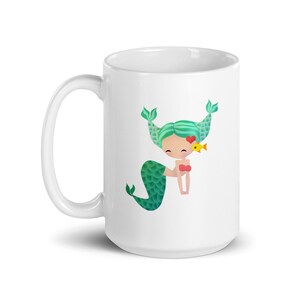 Pisces Zodiac Mermaid - Mug