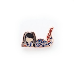 Mermaid of Singapore Hard Enamel Pin, Mermaids of the World