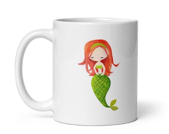Virgo Zodiac Mermaid - Mug
