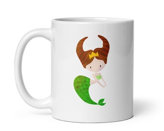 Taurus Zodiac Mermaid - Mug