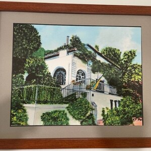 Surgeon&#39;s House - Jerome, AZ Framed Print ***Frame and Mat Details May Be Different***