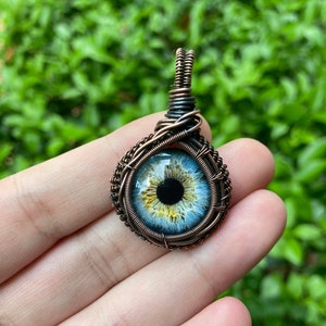 Doll Eye Pendant Etsy