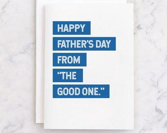 PRINTABLE Funny Fathers Day Card for Dad INSTANT DOWNLOAD | Good One