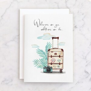 AFDRUKBARE liefdeskaart voor hem - verjaardagskaart voor vriend - reiskaart - man cadeau INSTANT DOWNLOAD | Waar we ook gaan