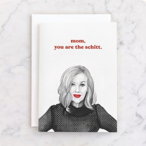 IMPRIMABLE Funny Schitts Creek Card pour la fête des mères - Carte d’anniversaire pour maman TÉLÉCHARGEMENT INSTANTANÉ | Bébé
