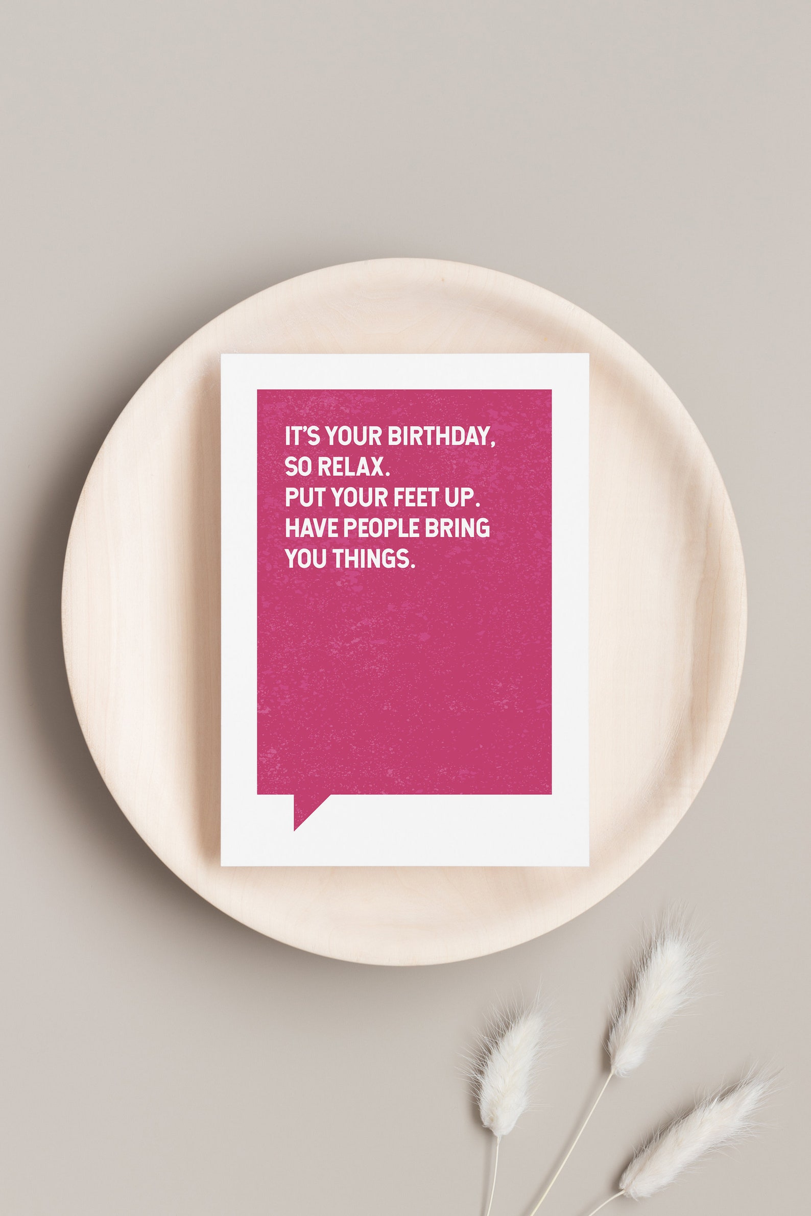 PRINTABLE Funny Birthday Card for Her INSTANT DOWNLOAD Relax - Etsy