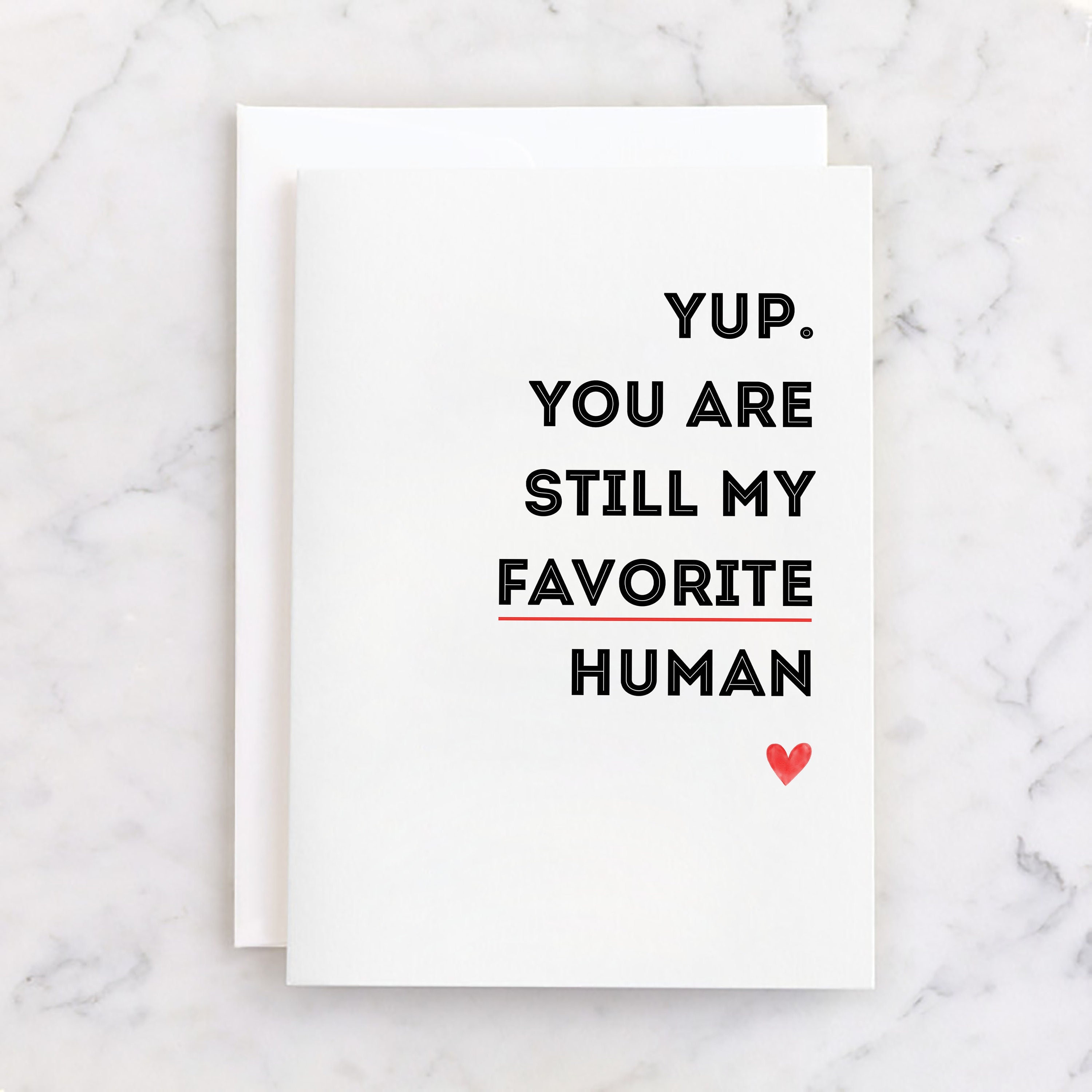 You're My Favorite Person Card You're My Favorite Person Card