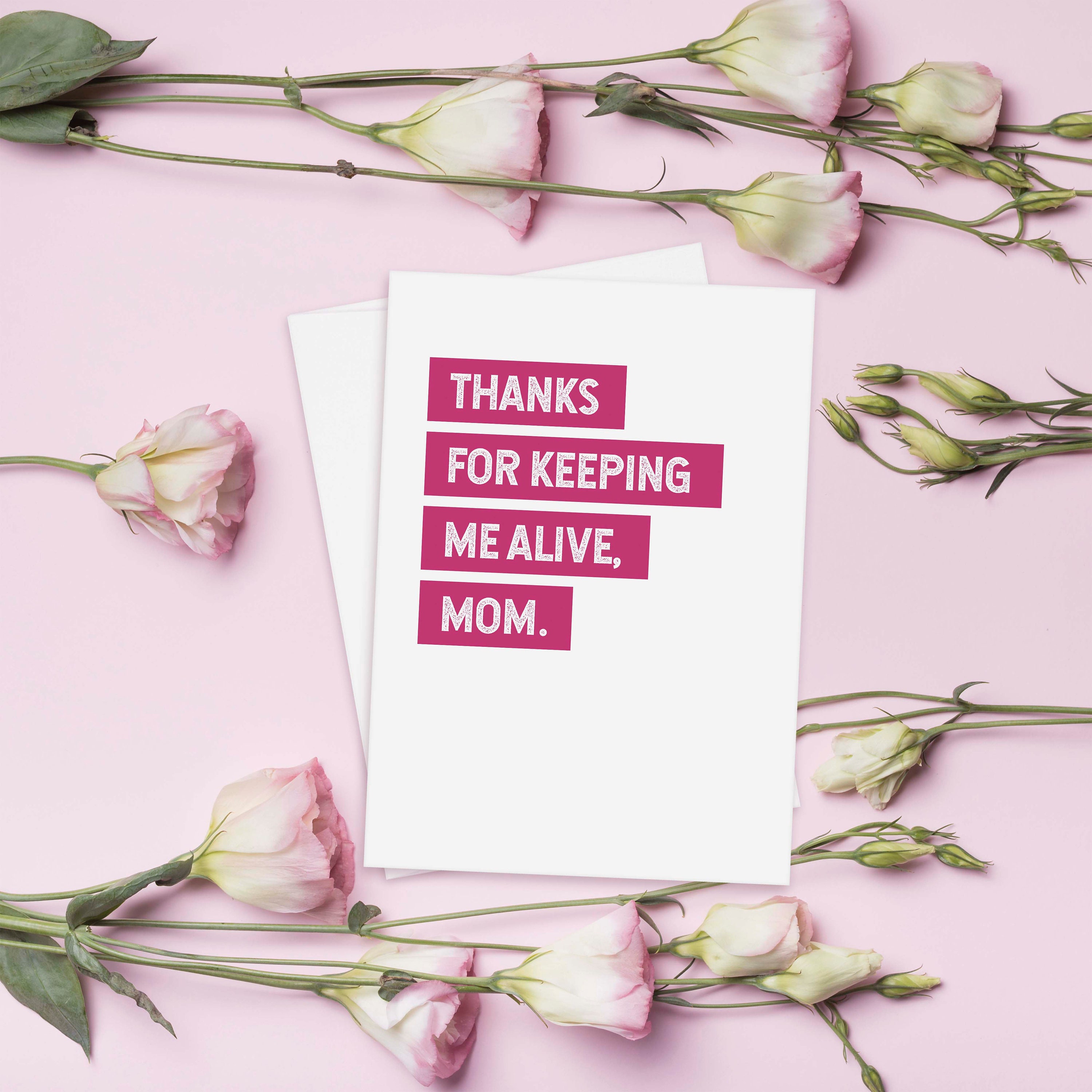 PRINTABLE Funny Mothers Day Card for Mom INSTANT DOWNLOAD // | Etsy