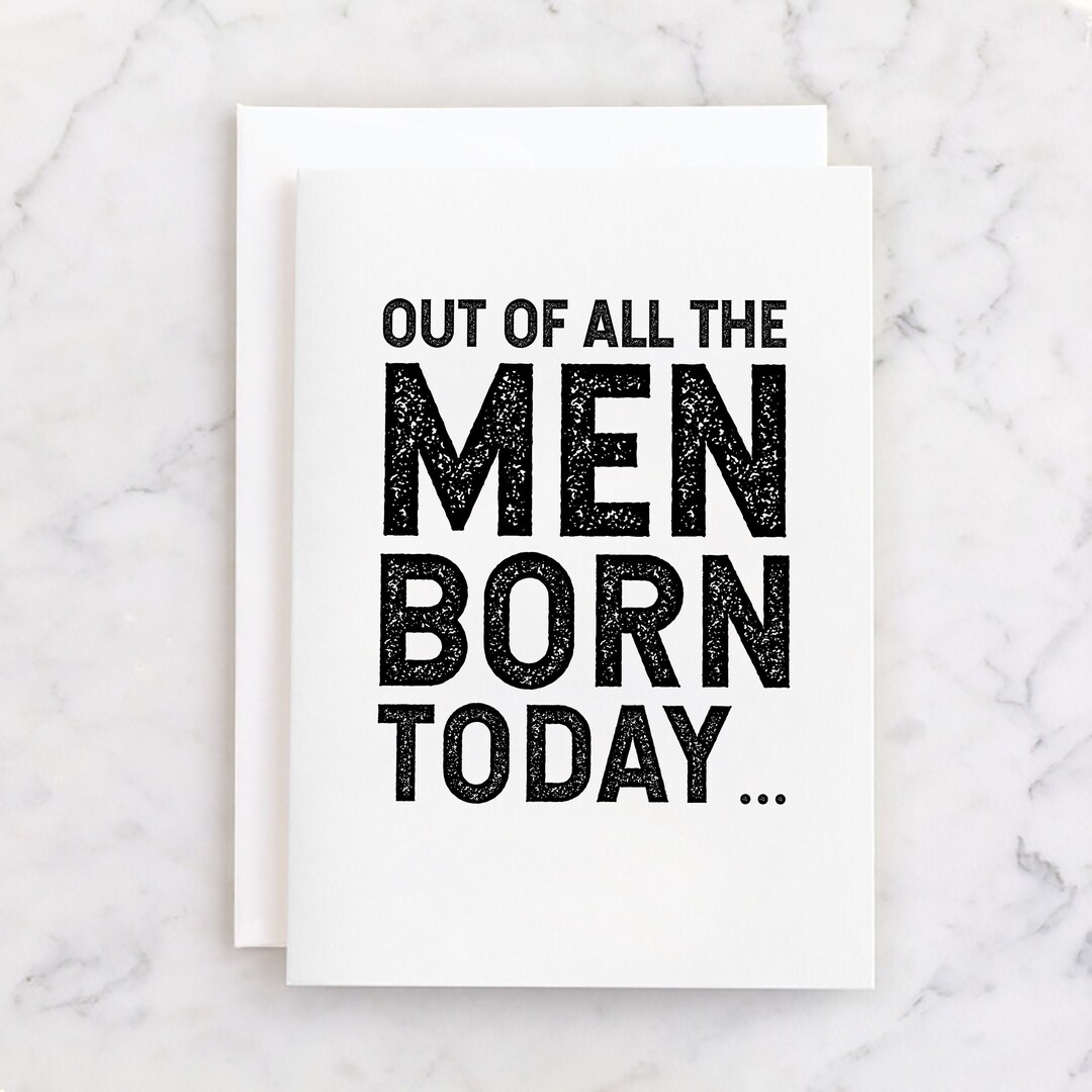 PRINTABLE Funny Birthday Card for Him Best Friend Gift for Men INSTANT DOWNLOAD | the Best - Etsy printable-funny-birthday-card-for-him-best-friend-gift-for-men-instant-download-the-best-etsy