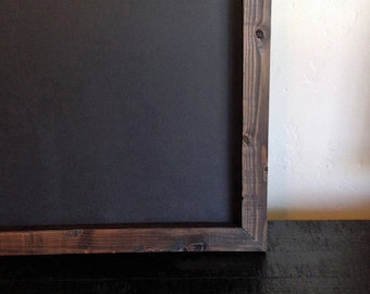 24&quot;x36&quot; Large MAGNETIC Chalkboard, Rustic Chalkboard, Rustic Wedding, Large Menu Board, Large Chalkboard, Big Chalkboard, Kitchen ChalkBoard