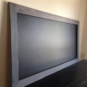 24"x48" Large Chalkboard MAGNETIC, Large Menu Board, Rustic Wedding Chalkboard, Menu Chalkboard, Pregnancy Chalkboard, ChalkBoard