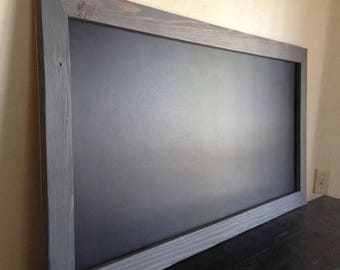 24&quot;x48&quot; Large Chalkboard MAGNETIC, Large Menu Board, Rustic Wedding Chalkboard, Menu Chalkboard, Pregnancy Chalkboard, ChalkBoard