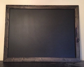 Huge Chalkboard 48&quot;x36&quot; MAGNETIC, Kitchen Menu Chalkboard, Big Chalkboard, Extra Large Chalkboard, Large Chalkboard, Large Menu Board