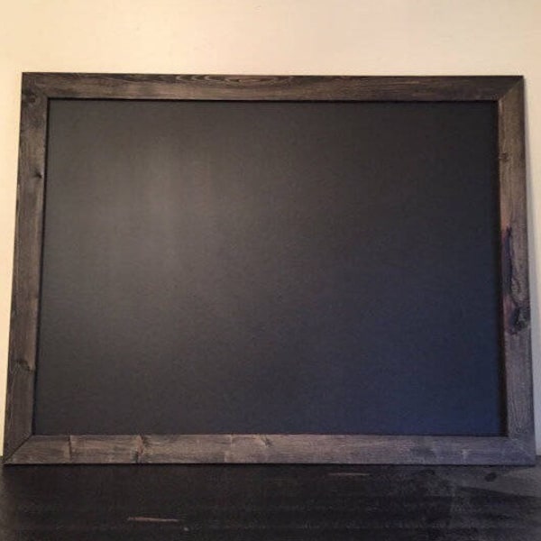 Huge Chalkboard 48"x36" MAGNETIC, Kitchen Menu Chalkboard, Big Chalkboard, Extra Large Chalkboard, Large Chalkboard, Large Menu Board