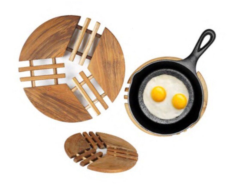 Solid wood table protector handmade from natural reclaimed Etsy