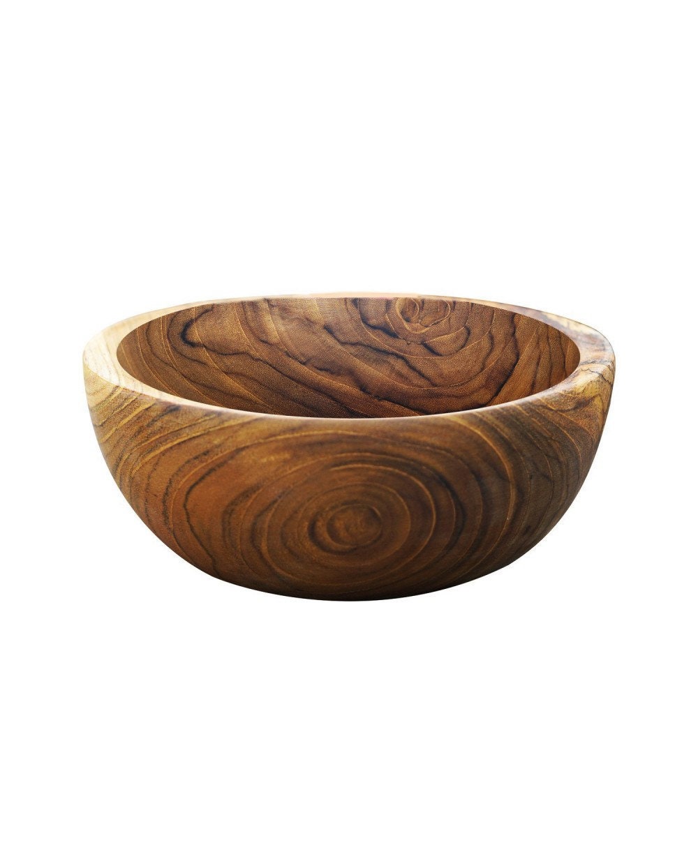 Natural Wooden bowl for Potpourri 16cm Hand turned in Natural Etsy