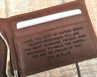 Clip Wallet Etsy - 