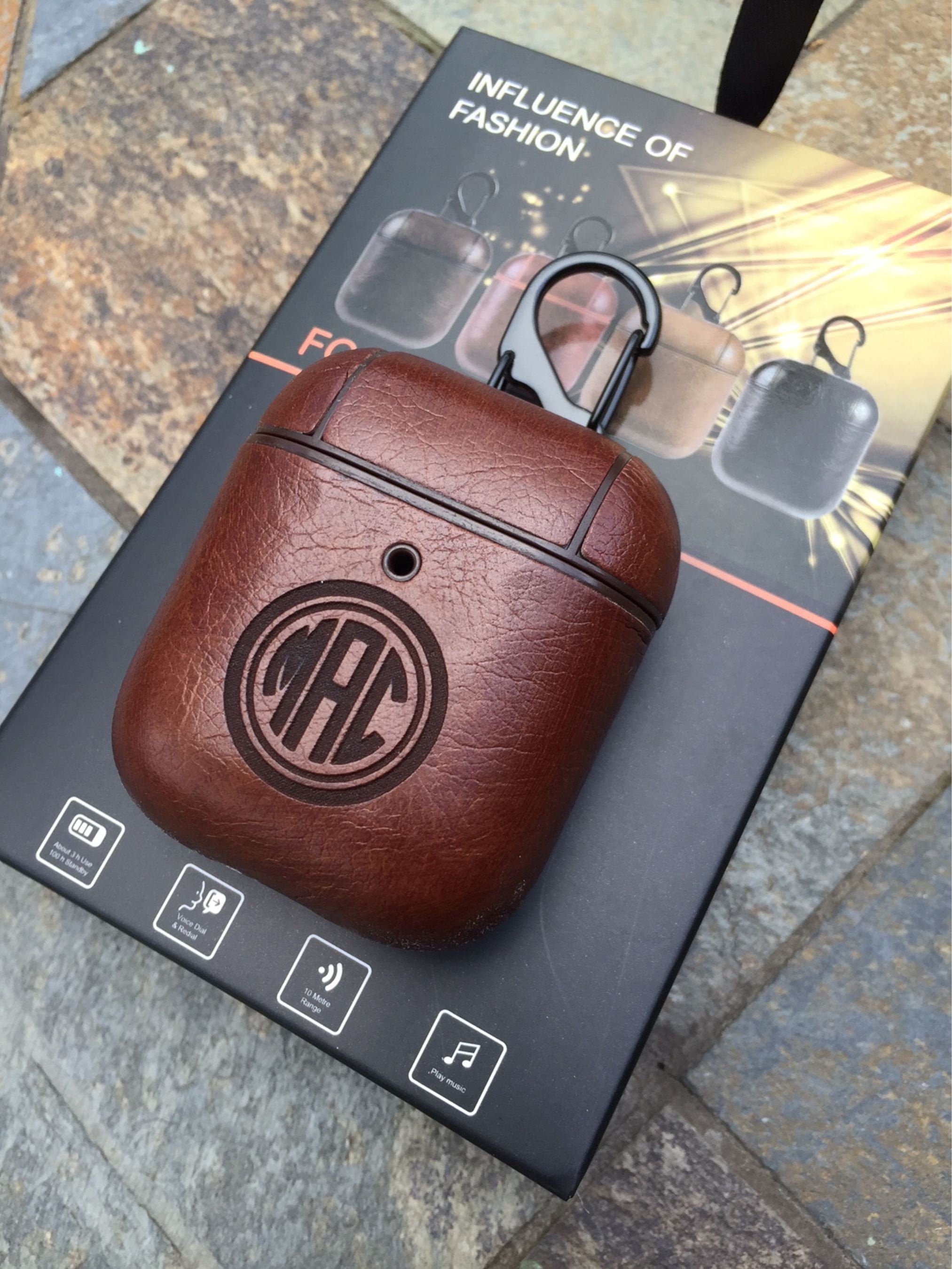 AirPod Case, Personalized AirPod Case Keychain, Monogram Air Pod Cove…