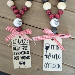 wine decor, wine bottle decor, gifts, wine bottle beads