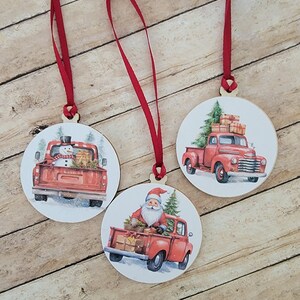 Christmas tags, Wooden Christmas tags, Christmas ornaments