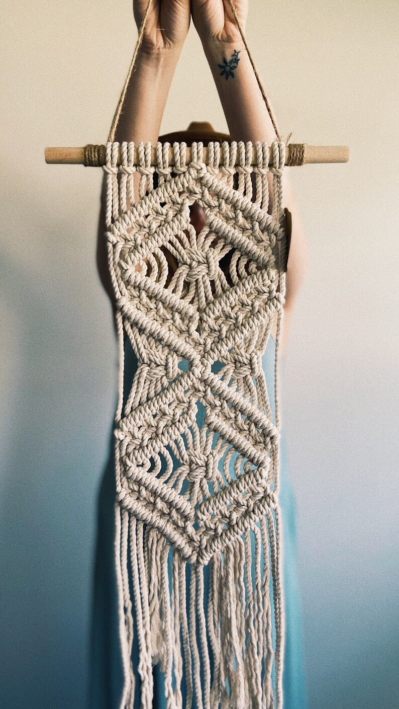 Diamond Wall Hanging / Macrame Wall Hanging Etsy