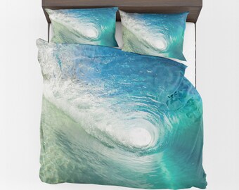Jellyfish Comforter Or Duvet Cover Ocean Bedding Blue Bedding Etsy