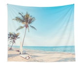 Surf Boards On The Beach Tapestry Beach Tapestry Surfer Tapestries Beachy Tapestries Beach Bum Tapestries Surfer Tapestries Surfer Art