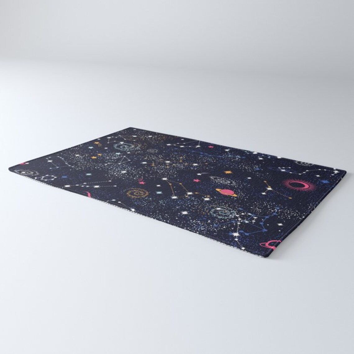 Galaxy Rug Texture Space Galaxy Rug Space Rug Girls Rugs Boys Rug Kids Floor Rug Space ...