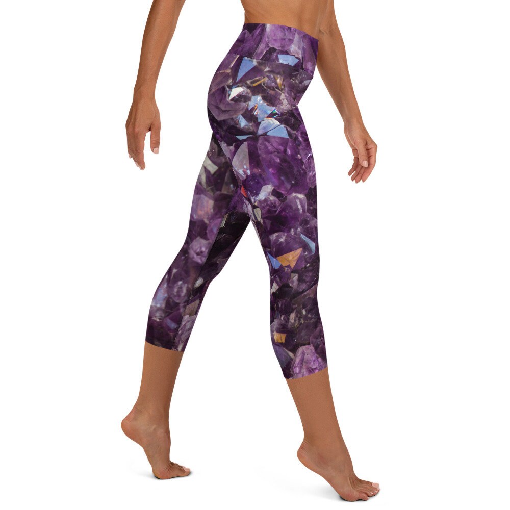 Amethyst Yoga Pants Purple Leggings 