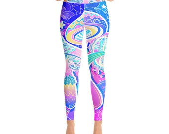 medssii Women Yoga Pants Psychedelic Trippy Clipart high Waist Yoga Leggings with Pockets medssii Women Yoga Pants Psychedelic Trippy Clipart high Waist Yoga Leggings with Pockets