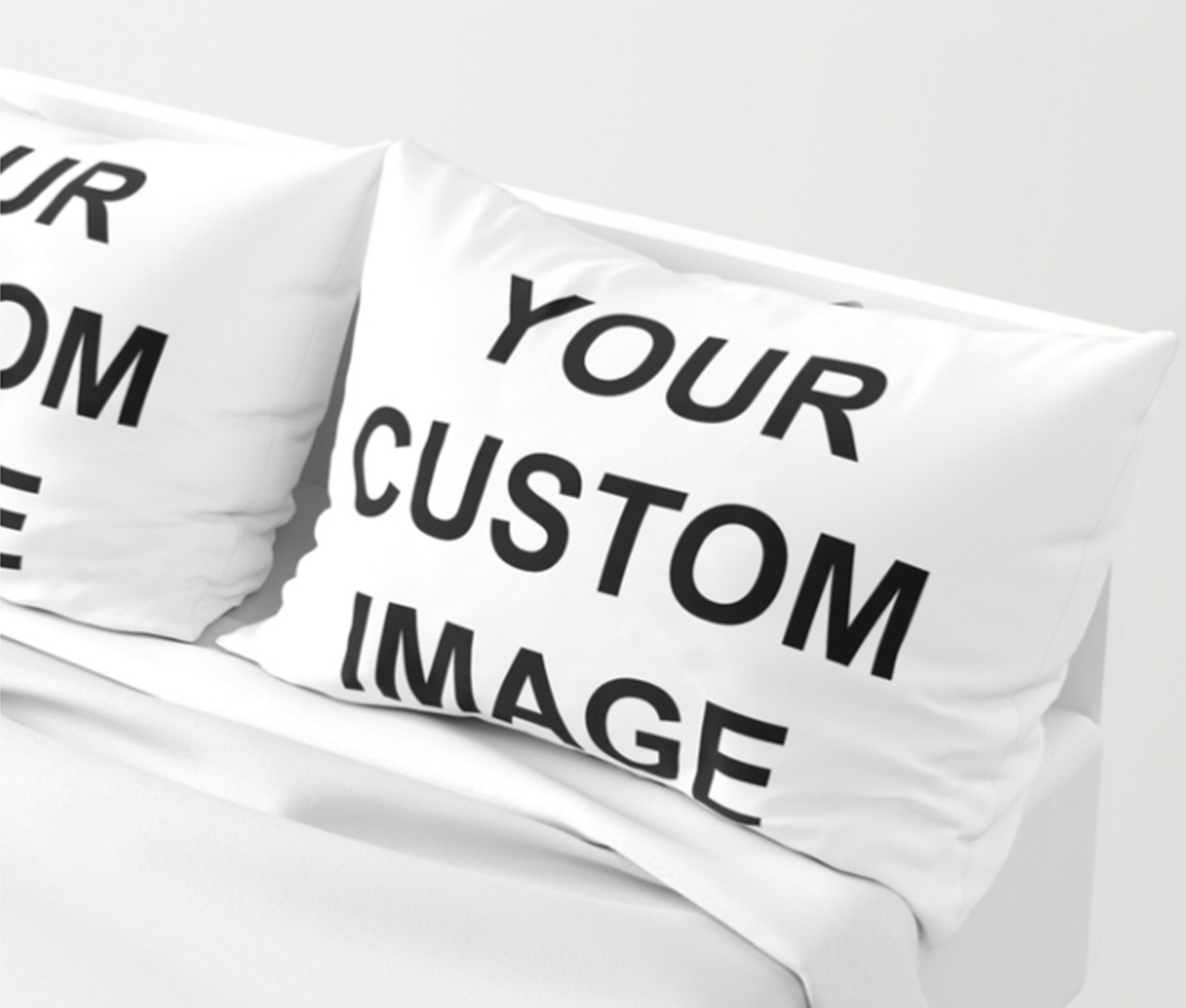 Custom Pillow Shams Personalized Pillow Shams Custom Pillows Etsy