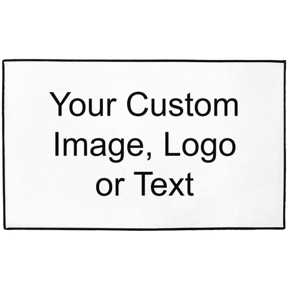 Indoor Outdoor Custom Floor Mat Company Logo Rug Custom Image Etsy