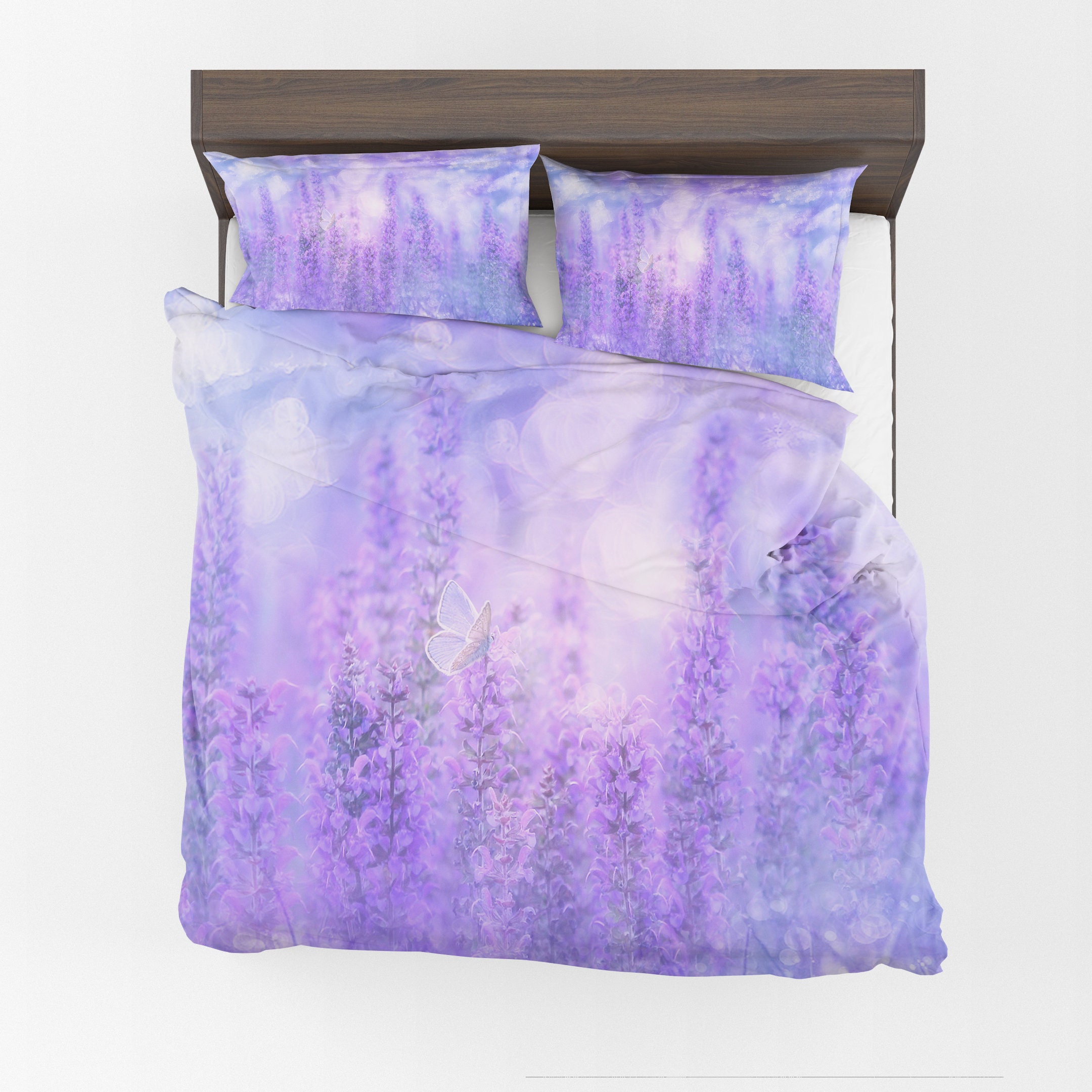 purple butterfly comforter