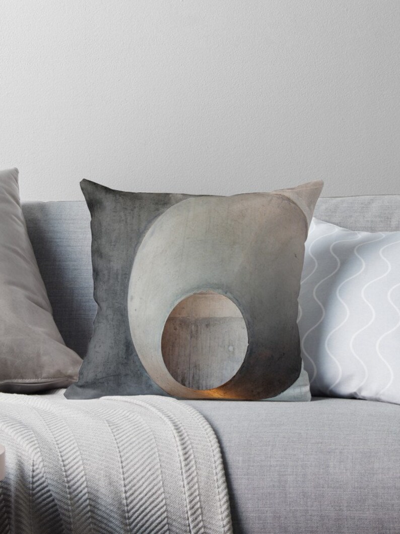 Grey Pillow Gray Pillows Grey Pillow Abstract Pillows Gray Art Etsy