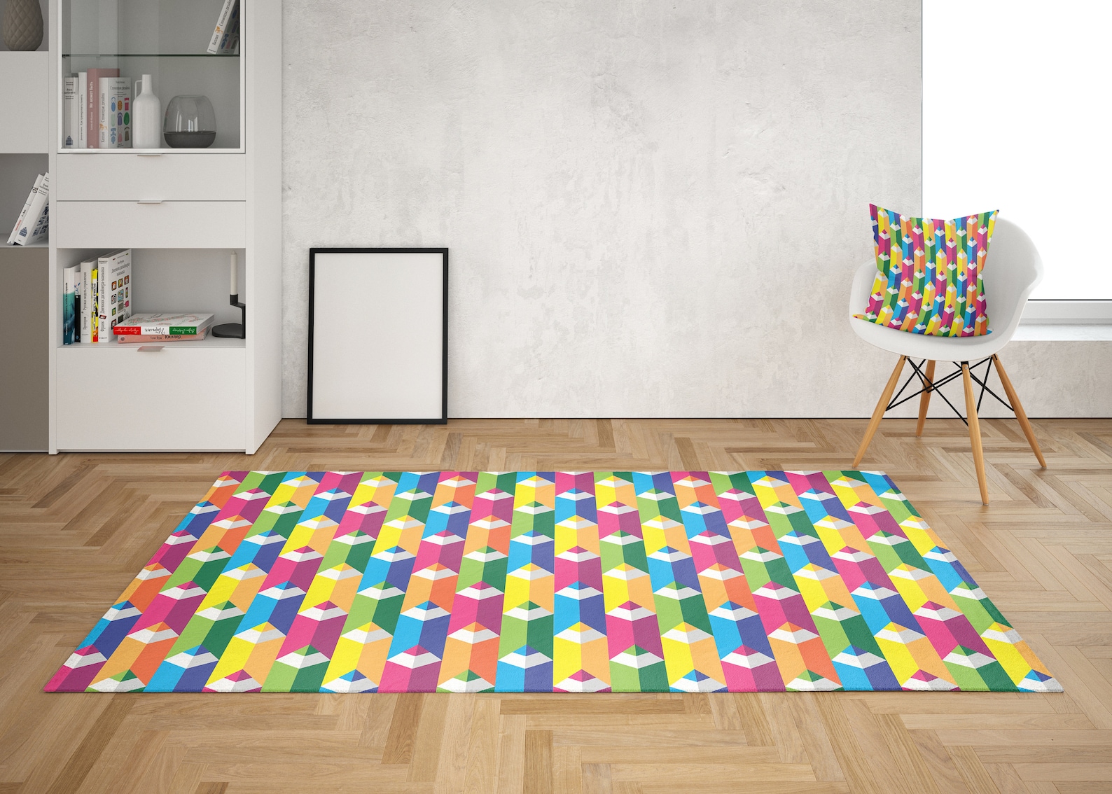Crayon Rug Rainbow Rug Colorful Rug Crayons Floor Rug Kids Mat Etsy