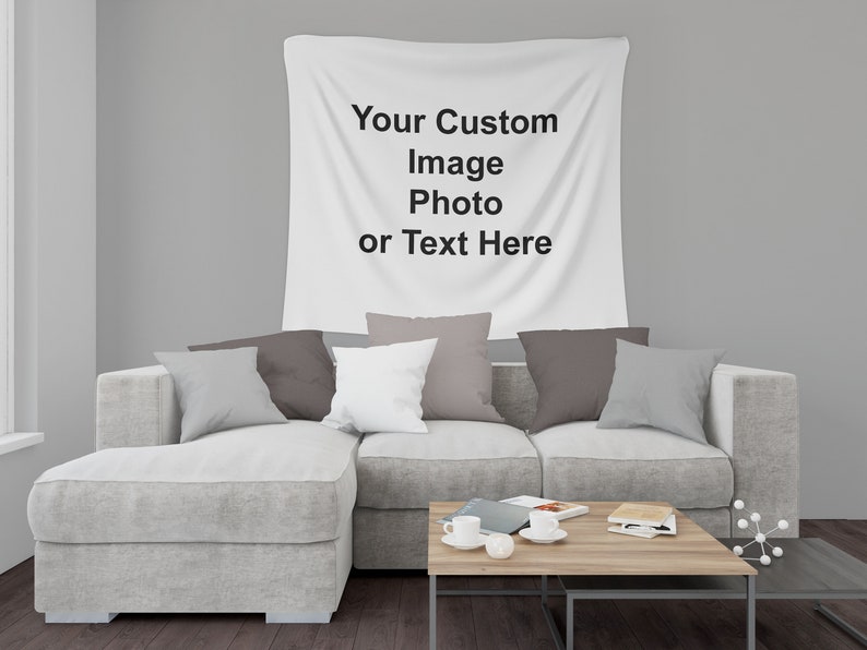 Custom tapestry Custom tapestries hanging Custom photo Etsy